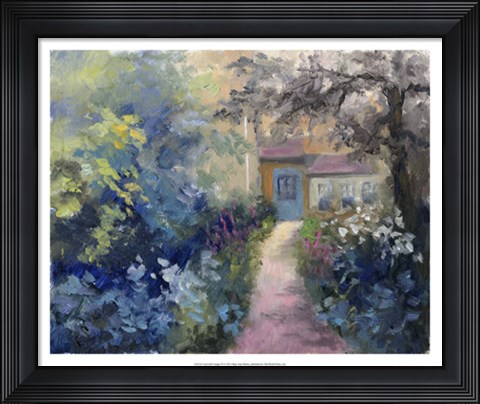 Framed Cotswold Cottage VI Print