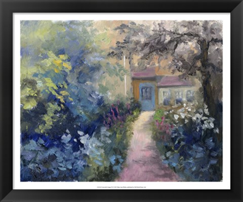 Framed Cotswold Cottage VI Print