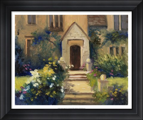 Framed Cotswold Cottage VII Print