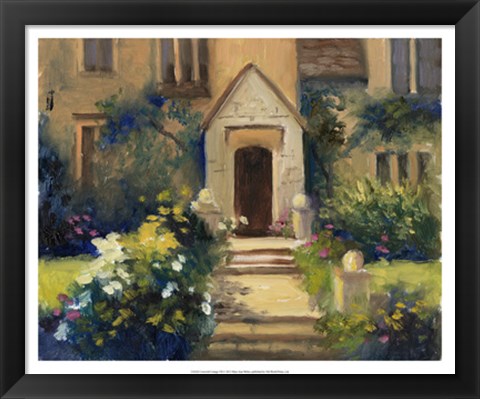 Framed Cotswold Cottage VII Print