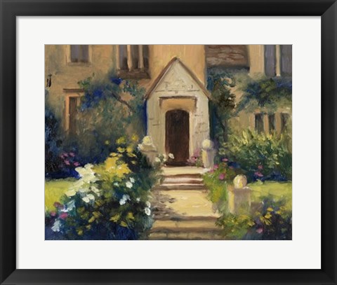 Framed Cotswold Cottage VII Print