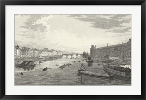 Framed Pont Des Arts Print