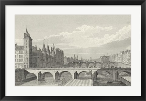 Framed Pont Au Change Print