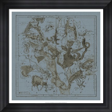 Framed Zodiac IV Print
