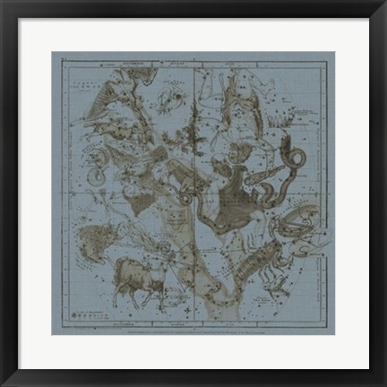Framed Zodiac IV Print