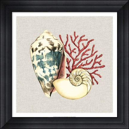 Framed By the Seashore I Print