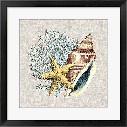 Framed By the Seashore IV Print
