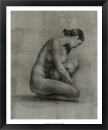 Framed Classic Figure Study I Print