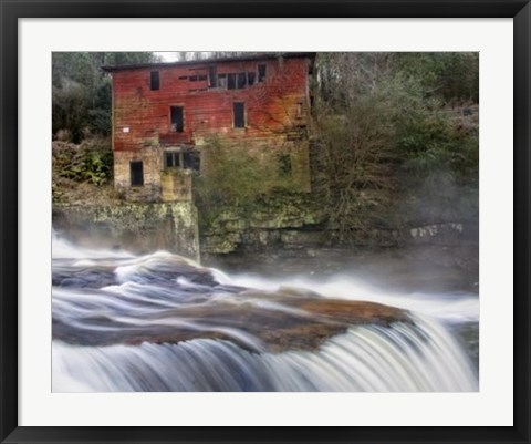 Framed Steamy Morning Print