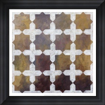 Framed Royal Pattern III Print