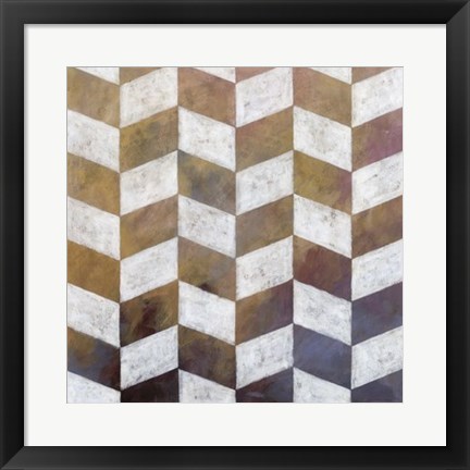 Framed Royal Pattern IV Print