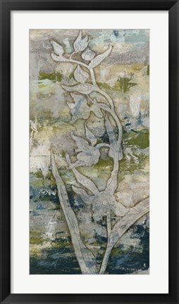 Framed Gossamer Blooms II Print