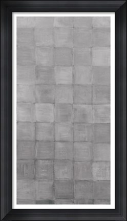 Framed Non-Embellished Grey Scale I Print