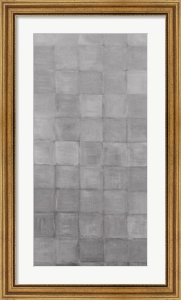 Framed Non-Embellished Grey Scale I Print