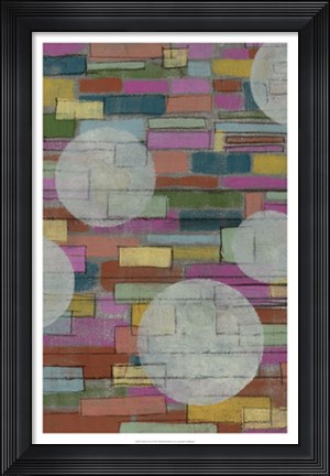 Framed Dash, Dot I Print