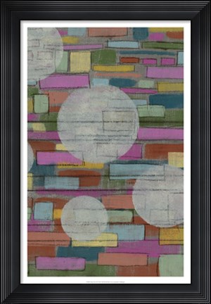 Framed Dash, Dot II Print