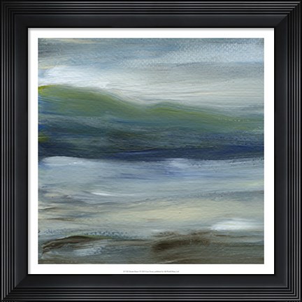 Framed Denim Dance I Print