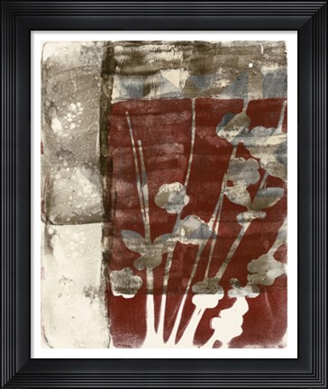 Framed Rustic Blossoms I Print
