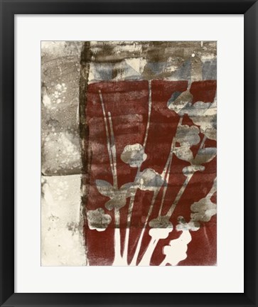 Framed Rustic Blossoms I Print