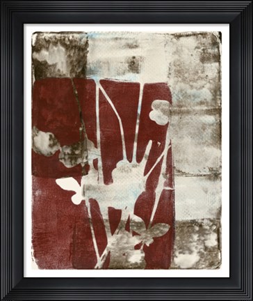 Framed Rustic Blossoms II Print