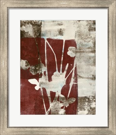 Framed Rustic Blossoms II Print