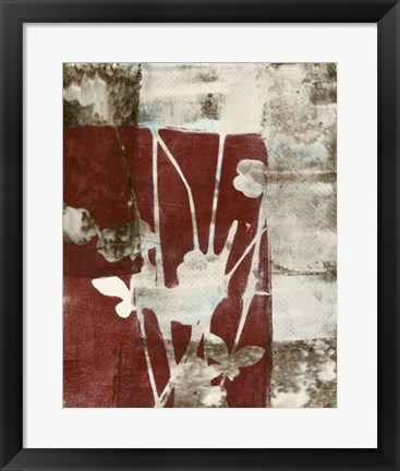 Framed Rustic Blossoms II Print