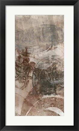 Framed Layered Filigree I Print