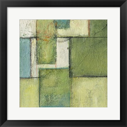 Framed Green Space II Print