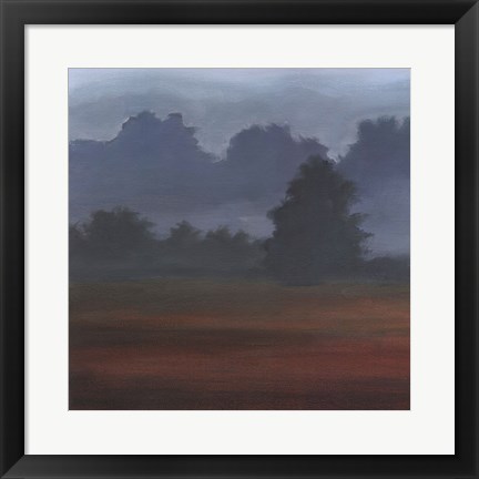 Framed Early Morning Mist I Print