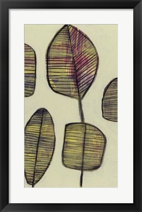 Framed Leaflets II Print