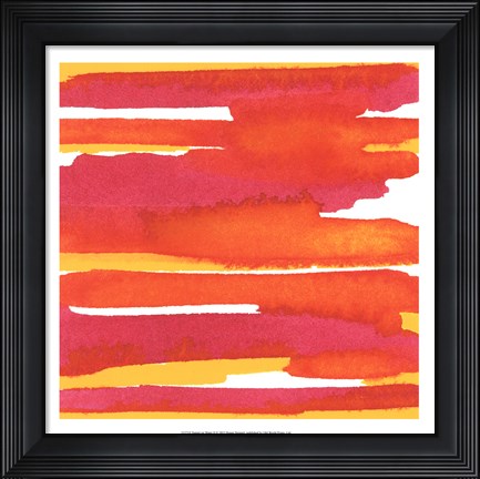 Framed Sunset on Water II Print