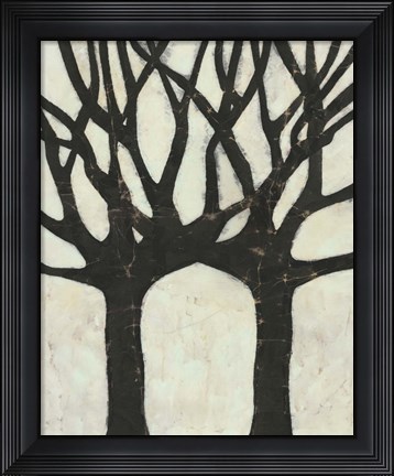 Framed Batik Arbor II Print