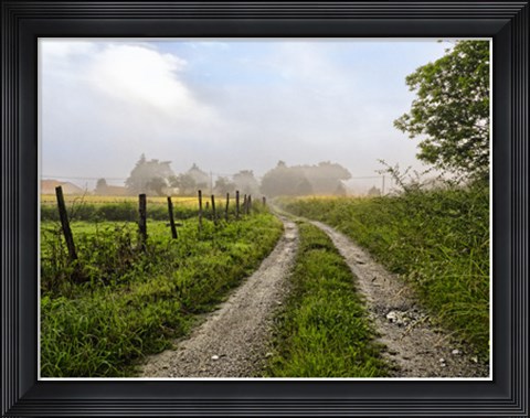 Framed Le Dognons Print