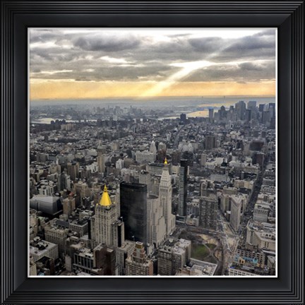 Framed Gold Tones Print