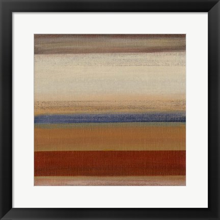 Framed Soft Sand I Print