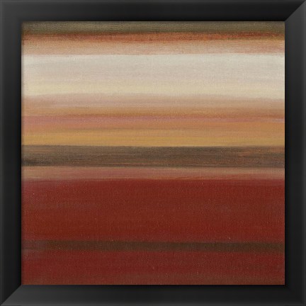 Framed Soft Sand VI Print