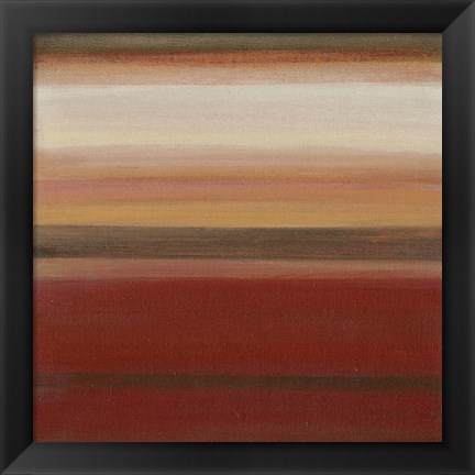 Framed Soft Sand VI Print