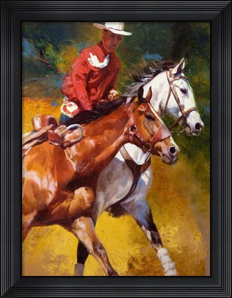 Framed In Stride Print