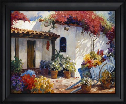Framed Casa Paloma Print