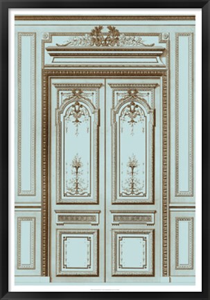 Framed French Salon Doors I Print