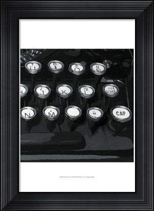 Framed Graphic Type I Print