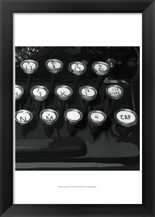 Framed Graphic Type I Print