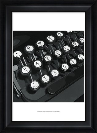 Framed Graphic Type II Print