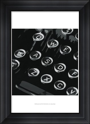 Framed Graphic Type III Print