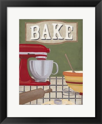 Framed Baker&#39;s Kitchen Print