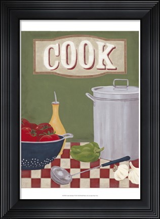 Framed Cook&#39;s Kitchen Print