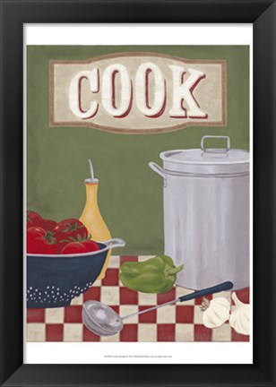 Framed Cook&#39;s Kitchen Print