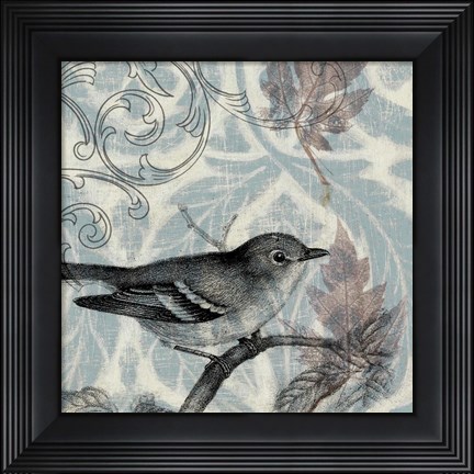 Framed Autumn Songbird I Print