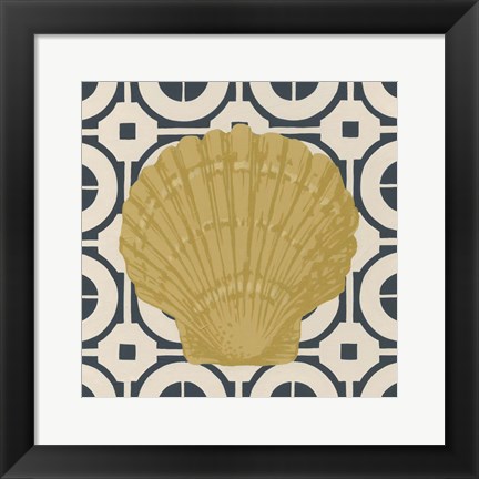 Framed Marine Medley II Print
