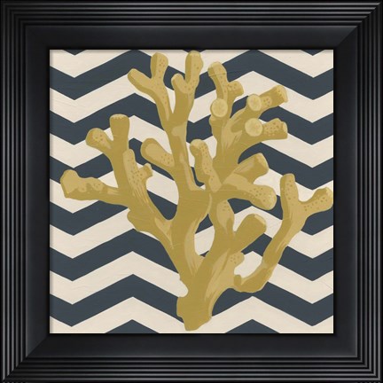 Framed Marine Medley IV Print